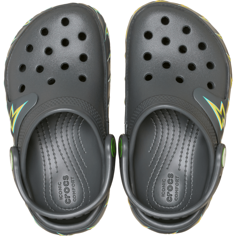 Crocs - Toddler Classic Bolt Lights Clog for Kids