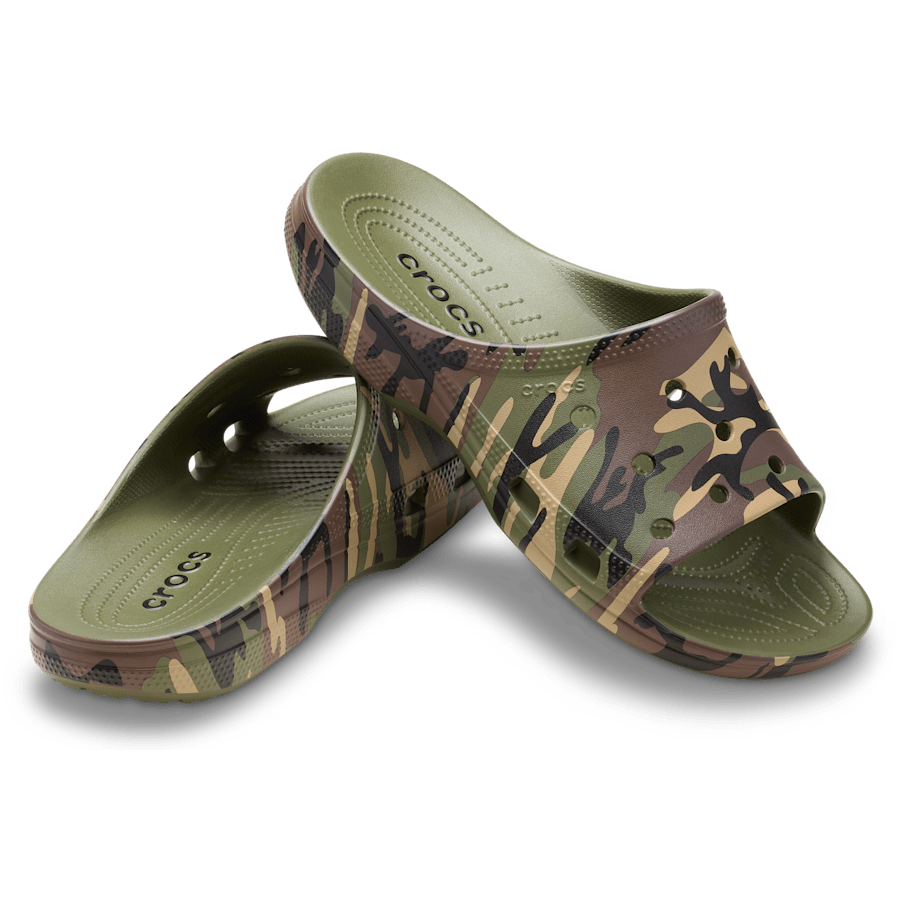 Crocs - Men’s Camouflage Saturday Slide for Men