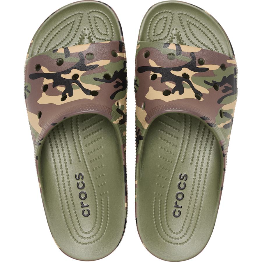 Crocs - Men’s Camouflage Saturday Slide for Men