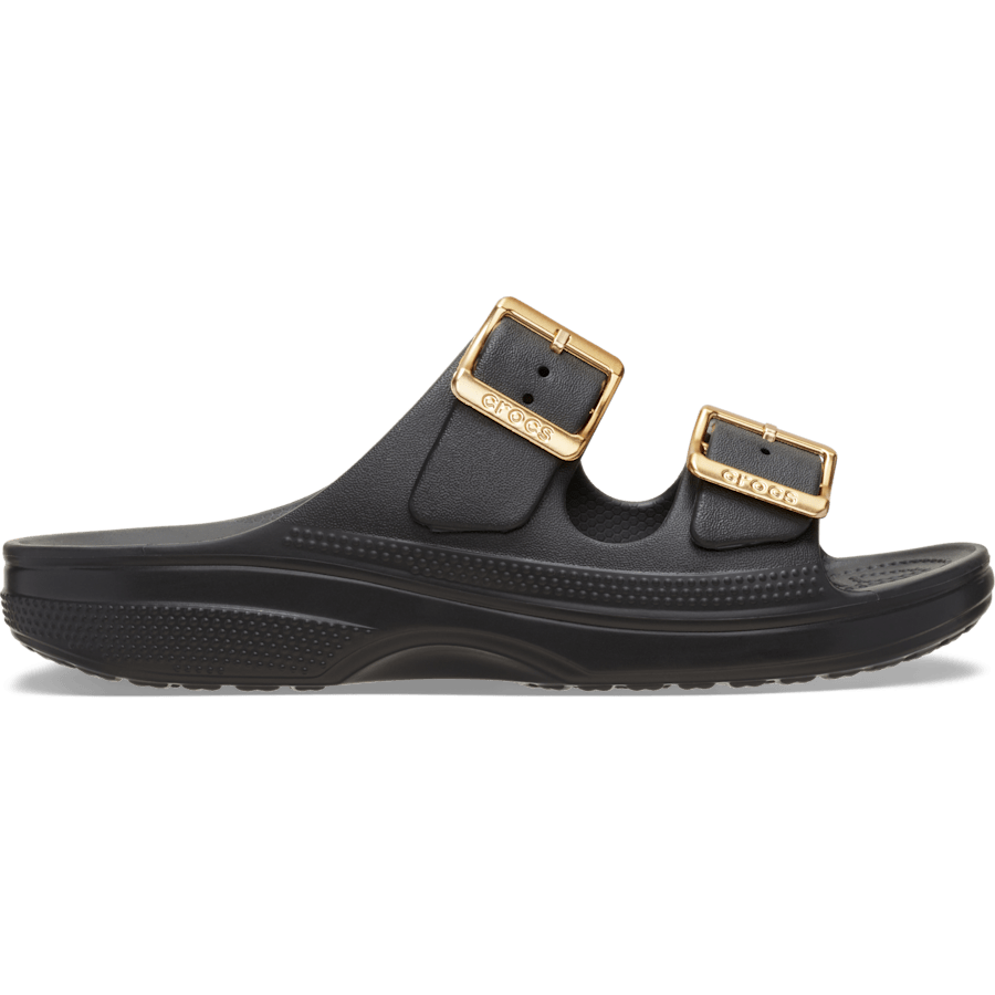 Crocs - Women’s Metallic Buckle Saturday Sandal for Women