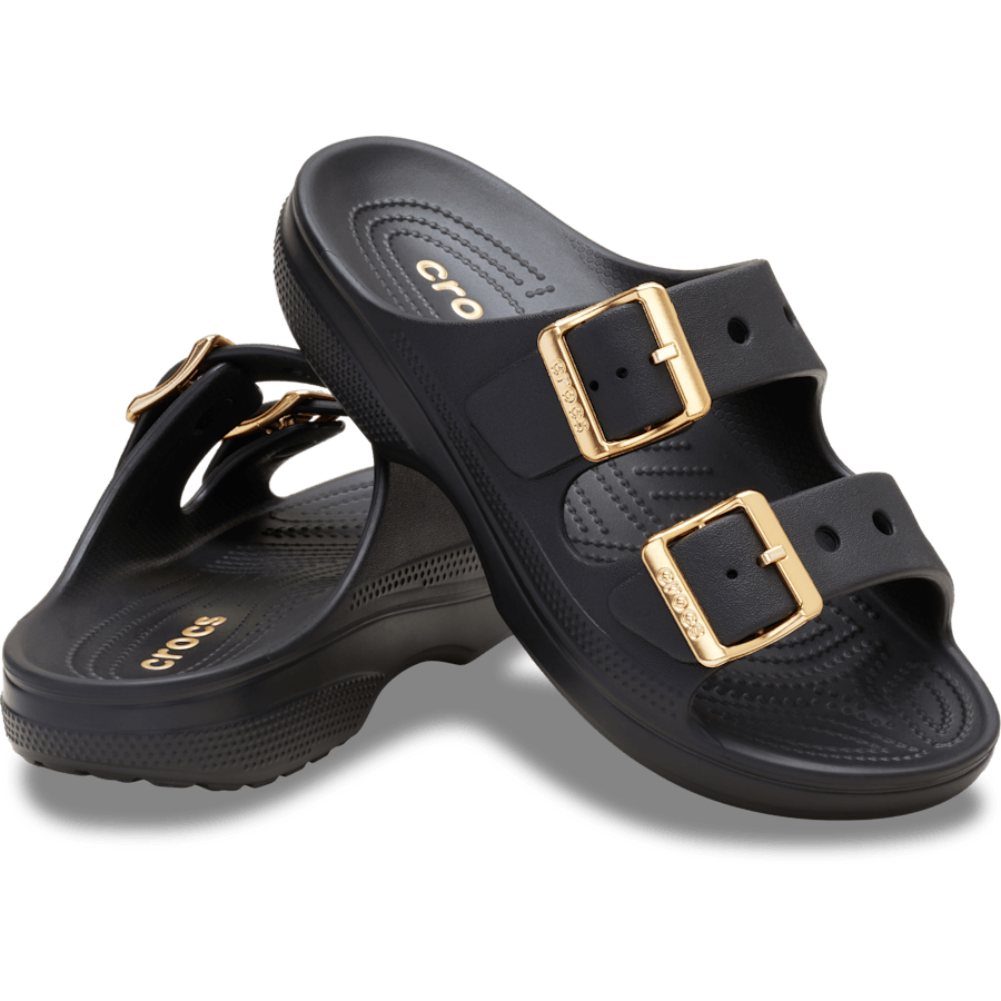 Crocs - Women’s Metallic Buckle Saturday Sandal for Women