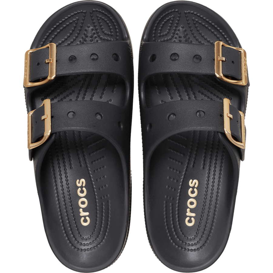 Crocs - Women’s Metallic Buckle Saturday Sandal for Women