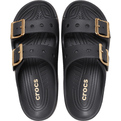 Crocs - Women’s Metallic Buckle Saturday Sandal for Women