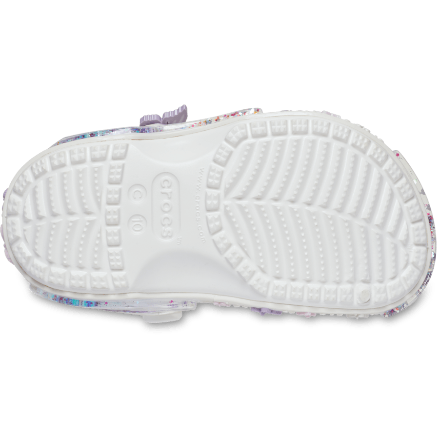 Crocs - Toddler Classic Butterfly Sparkle Shaker Clog for Kids