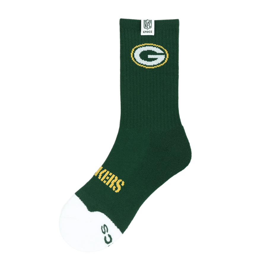 Crocs - NFL Green Bay Packers Crocs Socks for Men