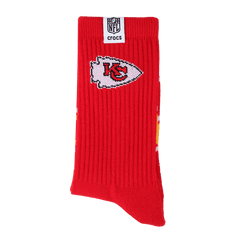 Crocs - NFL Kansas City Chiefs Crocs Socks for Men