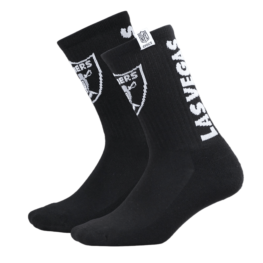 Crocs - NFL Las Vegas Raiders Crocs Socks for Men
