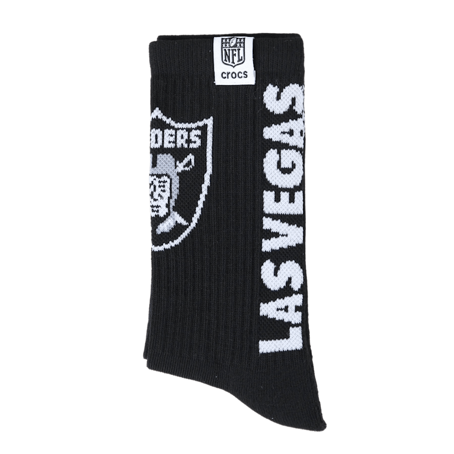 Crocs - NFL Las Vegas Raiders Crocs Socks for Men