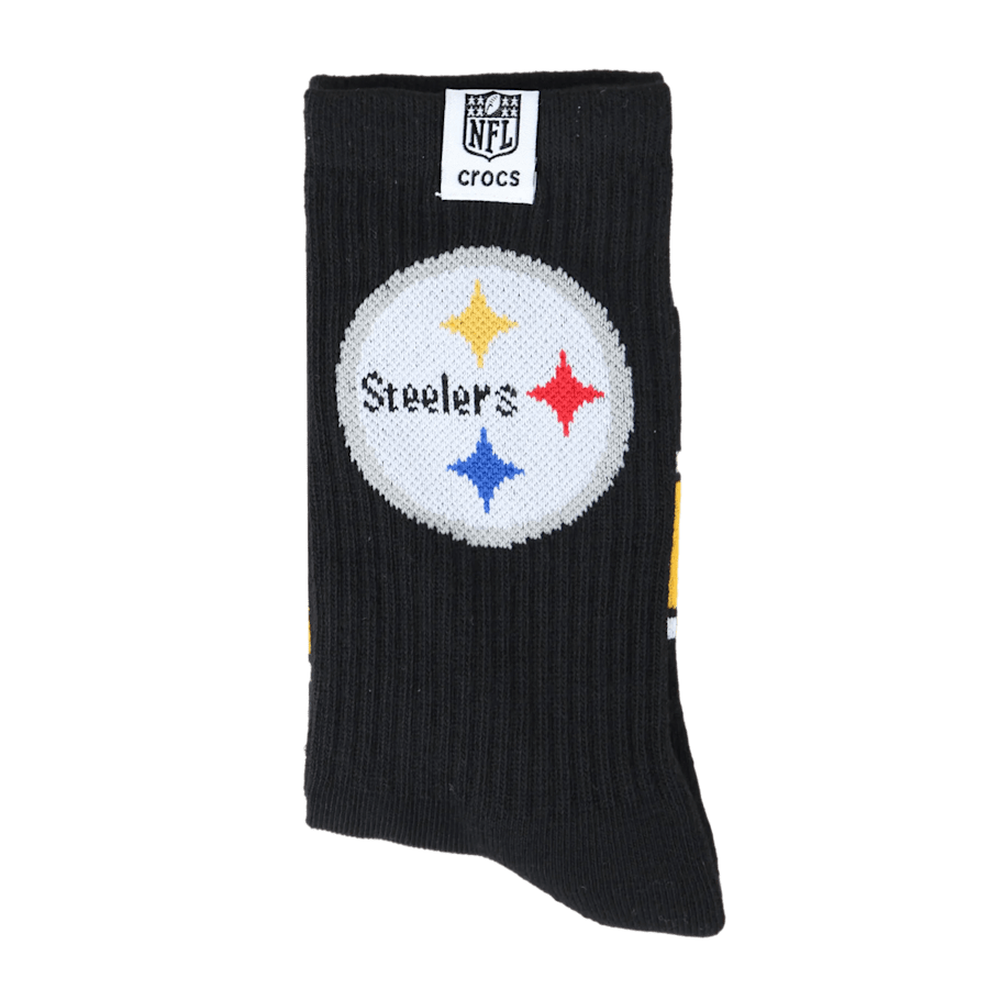 Crocs - NFL Pittsburgh Steelers Crocs Socks for Men