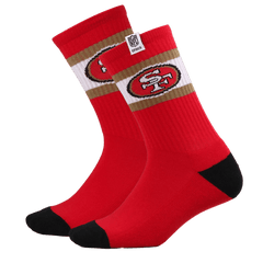Crocs - NFL San Francisco 49ers Crocs Socks for Men