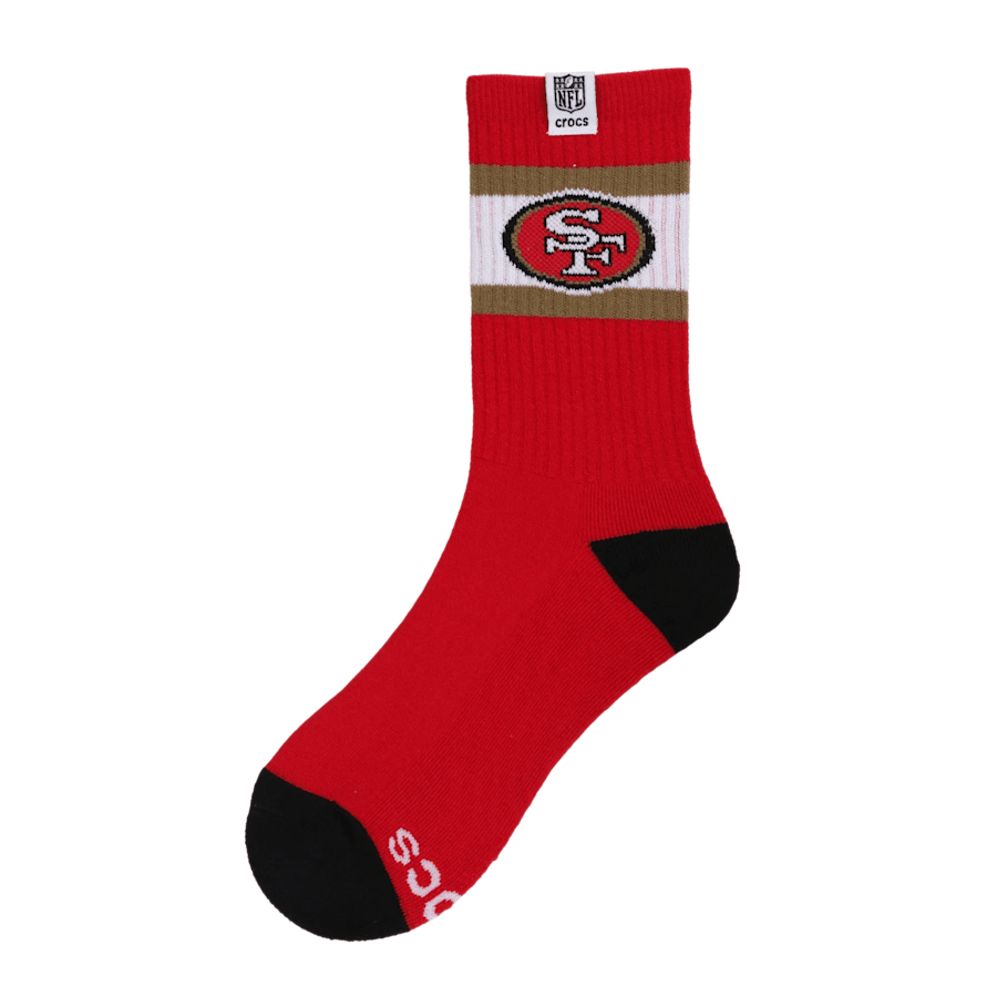 Crocs - NFL San Francisco 49ers Crocs Socks for Men