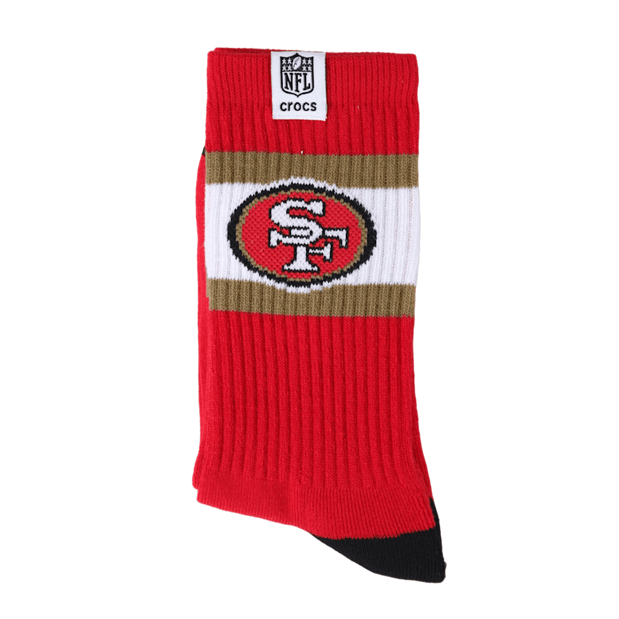 Crocs - NFL San Francisco 49ers Crocs Socks for Men