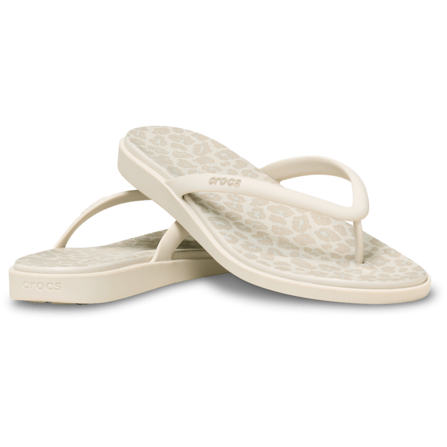 Crocs - Miami Round Toe Animal Flip for Women